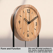 Load image into Gallery viewer, Driini Decorative Modern Wall Clock with Pendulum (Light)